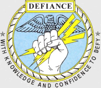 USS Defiance (PG-95) Symbol