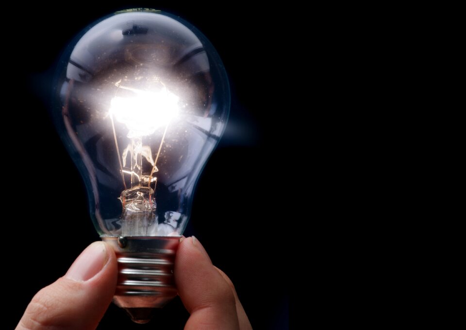 Light energy shining