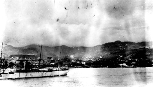 USS Culgoa (AF-3) at Messina, Italy, in January 1909 (NH 2359)