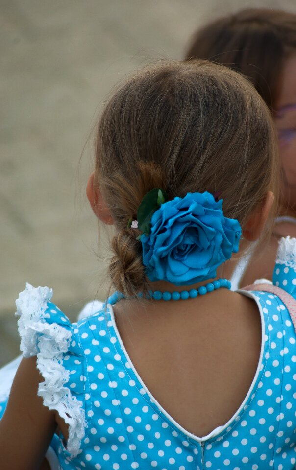 Child lace traditional costume