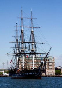 USS Constitution gets underway. (8961607530) photo