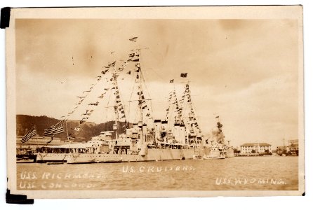USS CONCORD-USS RICHMOND-USS WYOMING
