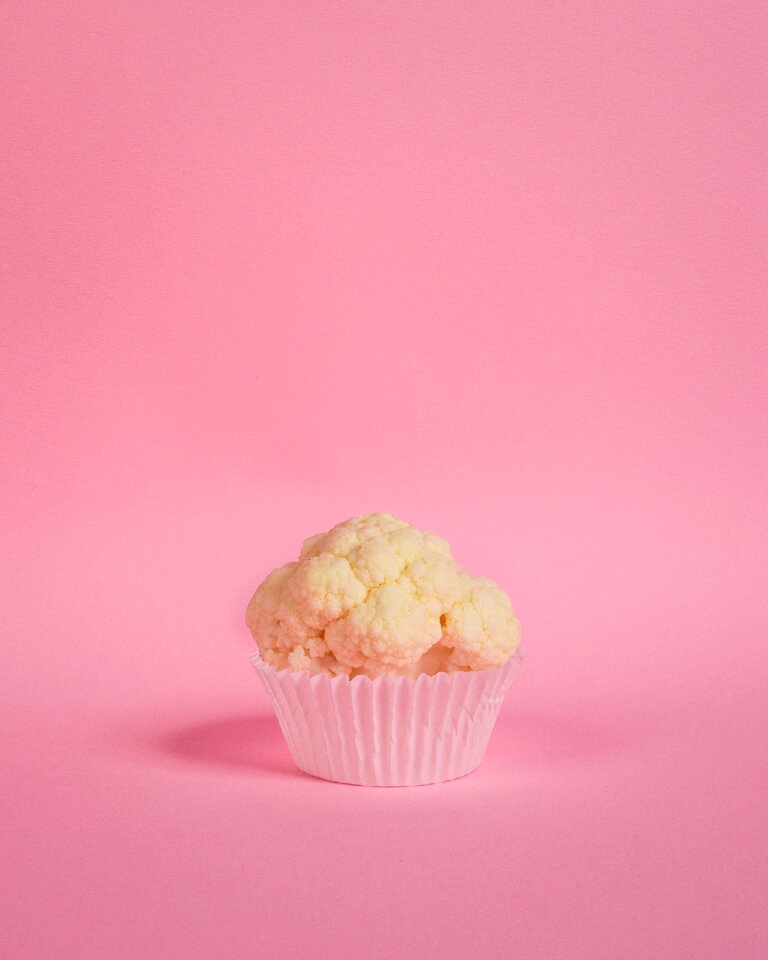 Delicious bake pink food