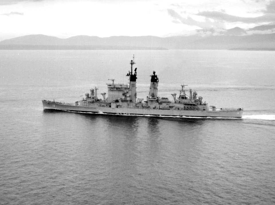 USS Columbus (CG-12) underway c1964