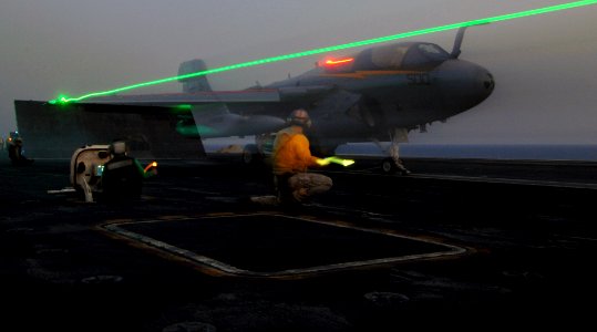 US Navy 070703-N-3729H-228 An EA-6B Prowler, attached the