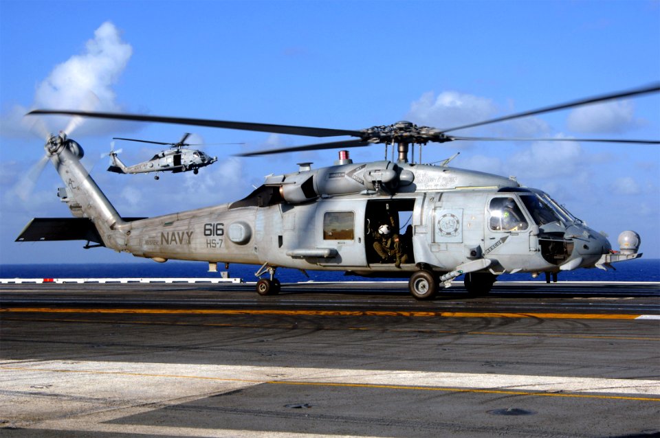US Navy 070705-N-0455L-058 An SH-60 Seahawk, assigned to the