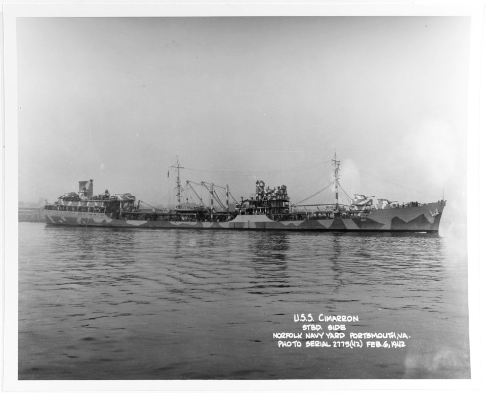 USS Cimarron (AO-22) - 19-N-30121