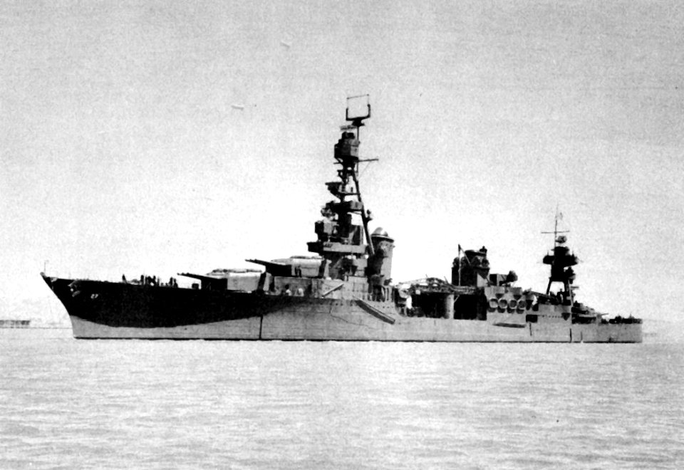 USS Chester (CA-27) Aug 1942