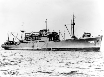 USS Charles Carroll (APA-28), circa in 1945 (NH 78553)