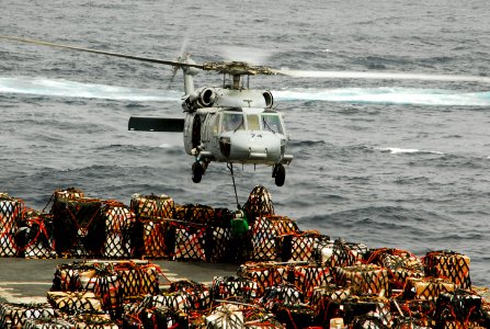 US Navy 070725-N-9760Z-061 An SH-60F Seahawk, assigned to the