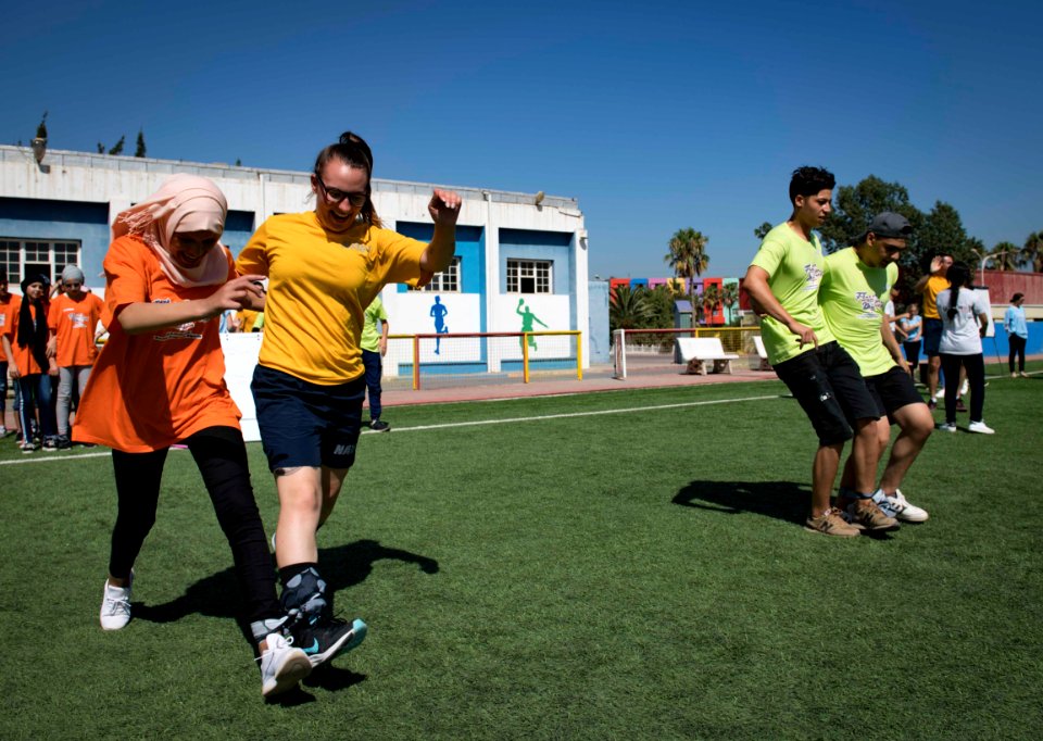 USS Carney Sailors Participate in COMREL in Algiers (42873629465)