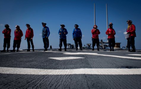 USS Carney Participates in Exercise Reliant Mermaid (29002881537)