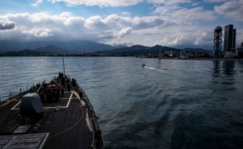 USS Carney in Batumi Georgia (42428226730)
