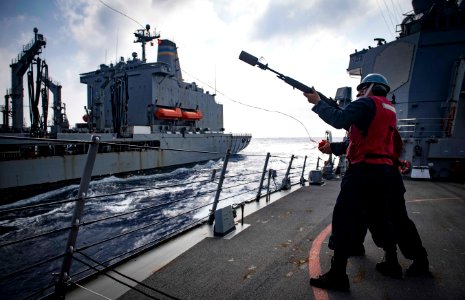 USS Carney Conducts Underway Replenishment (43038881005)