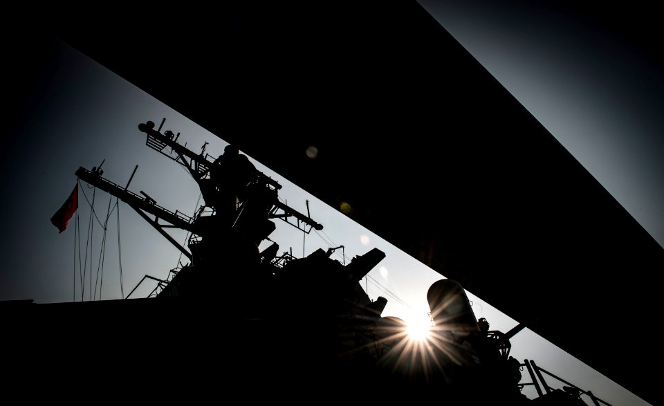USS Carney Exits The Black Sea (44258573012)