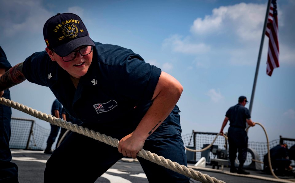 USS Carney Arrives in Haifa, Israel (43160933234)