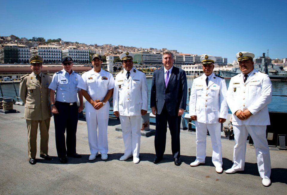 USS Carney Arrives in Algiers (43041255464)