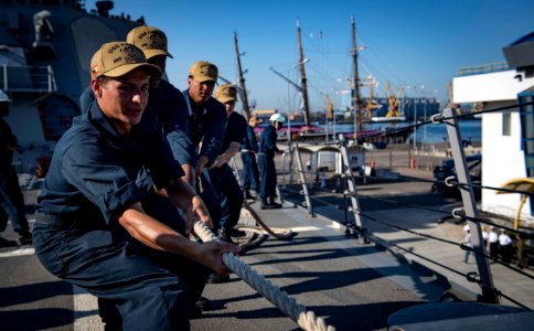 USS Carney Arrives in Constanta, Romania (30179704278)