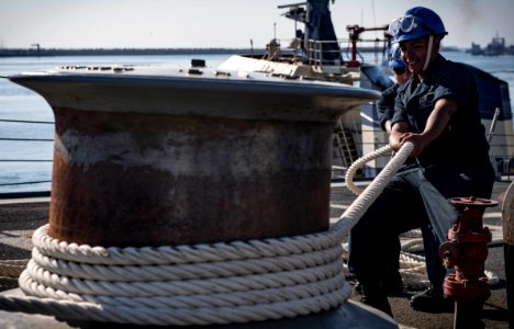 USS Carney Arrives in Constanta, Romania (43999342062)