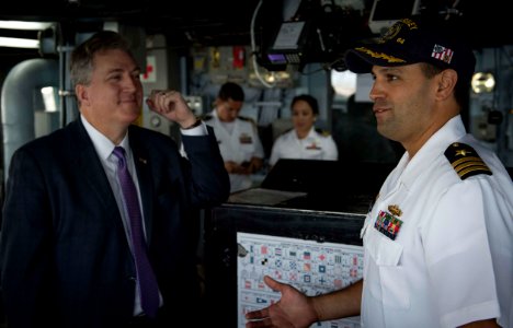 USS Carney Arrives in Algiers (28821264567)