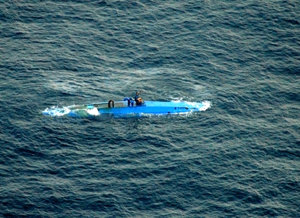 US Navy 070819-O-0000X-001 U.S. Navy helps seize $352 million in cocaine from semi-submersible in the Eastern Pacific