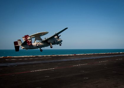 USS Carl Vinson supports maritime security operations, strike operations in Iraq and Syria 141127-N-WD464-066