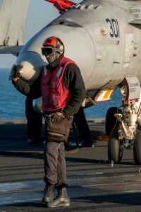 USS Carl Vinson supports Operation Inherent Resolve 150113-N-TP834-516