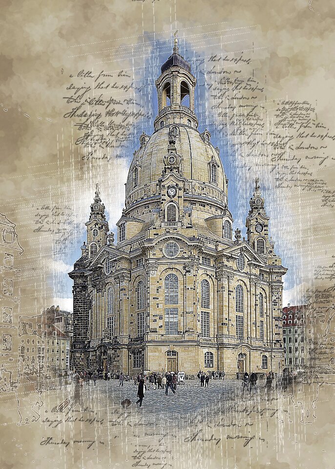 Church old town neumarkt