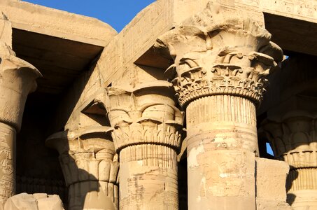 Temple marquee sculpture