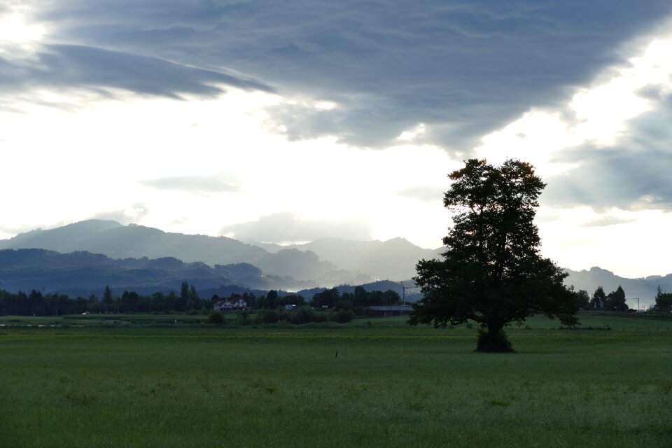 Clouds thunderstorm twilight