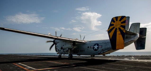 USS Carl Vinson flight operations 150303-N-TP834-990