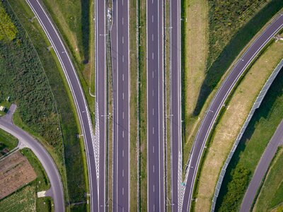 Highway infrastructure road