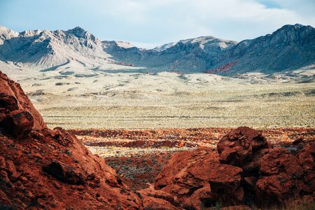 Sky desert travel