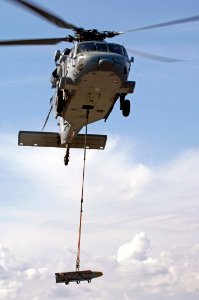 US Navy 071031-N-7883G-030 An MH-60S Seahawk, assigned to the