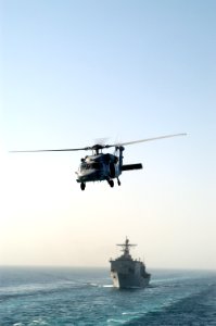 US Navy 071031-N-7955L-090 An MH-60S Seahawk attached to the