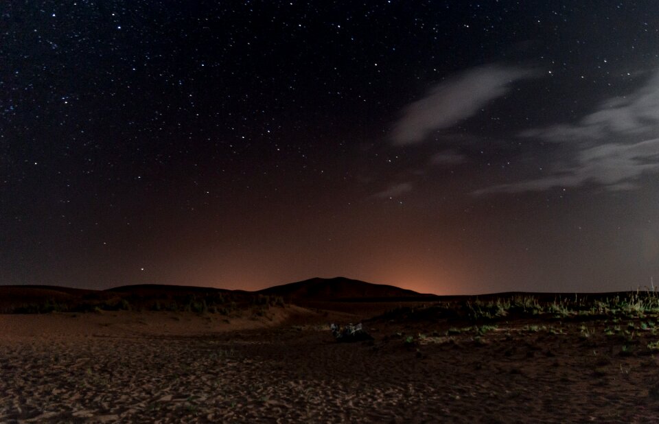 Sand desert travel