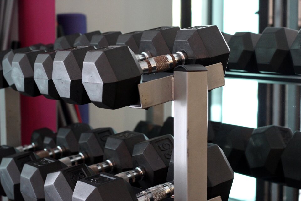 Gray fitness gray gym gray workout