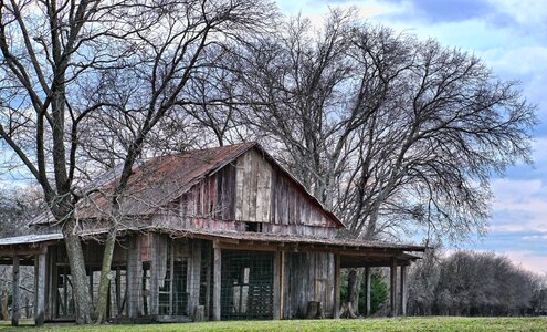 Outdoors barn old barn