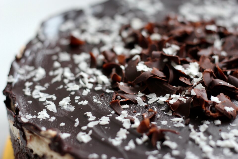 Gray cake gray dessert gray chocolate