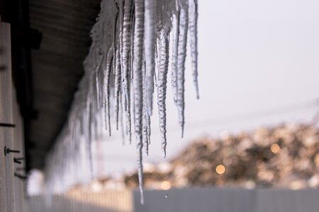 Ice frozen winter