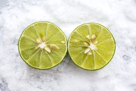 Food salt lemon