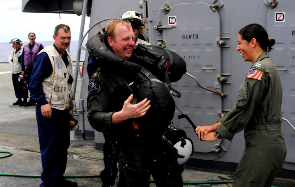 USS Blue Ridge flight operations 120506-N-XG305-203
