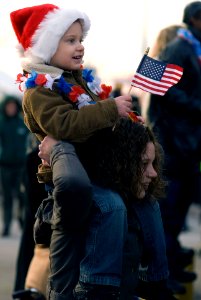 US Navy 071219-N-4515N-113 Family members wait patiently as the guided-missile destroyer USS J.E. Williams (DDG 95)