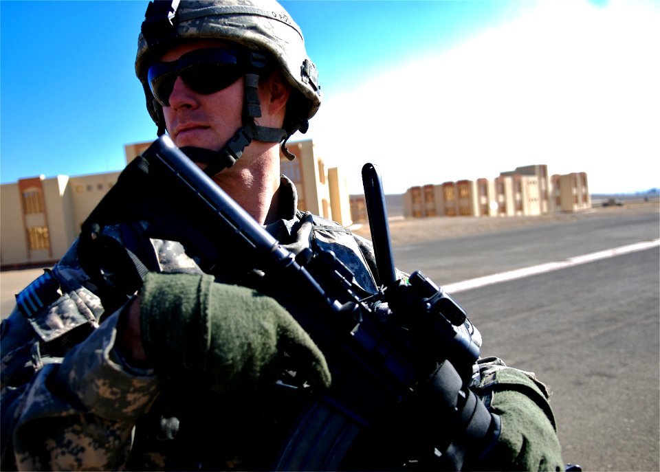 US Navy 071231-N-3385W-026 Provincial Reconstruction Team (PRT) Khost executive officer, U.S. Navy Lieutenant Rob Holt, an Individual Augmentee (IA)