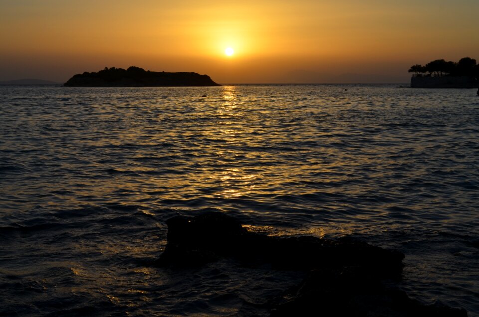 Ghosh landscape sunset