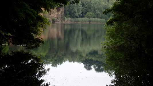 Water peaceful atmosphere mirroring photo
