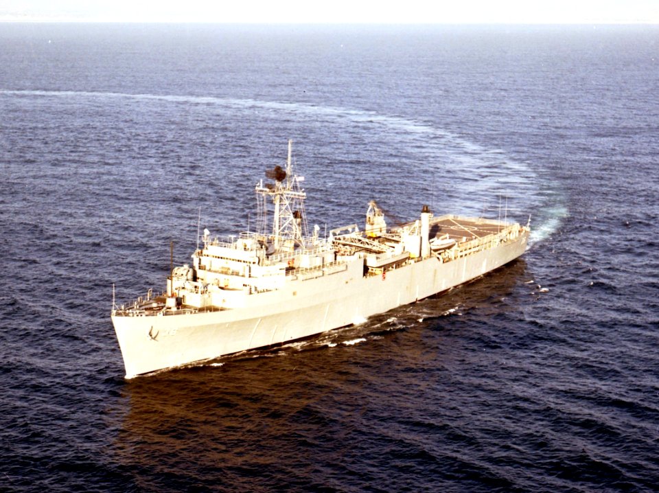 USS Anchorage (LSD-36) underway in March 1979 (428-KN-28028)