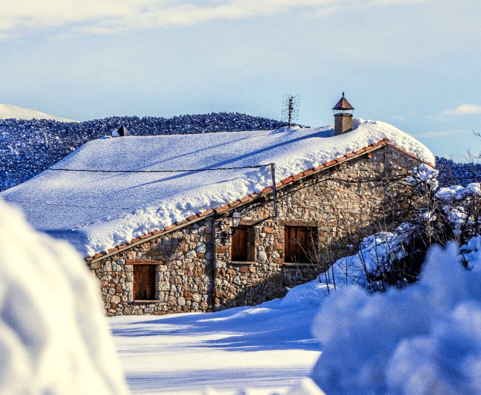Ice frozen outdoors