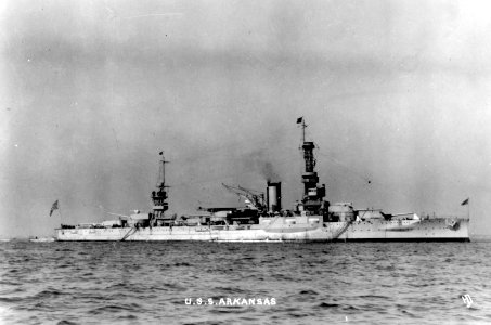 USS Arkansas (BB-33) - NH 61322