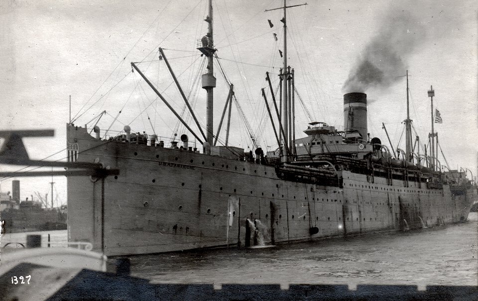 USS Antigone in Antwerp